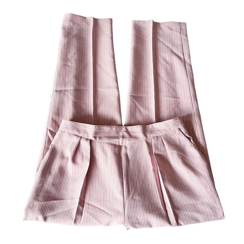 Vintage high rise trouser style striped pants